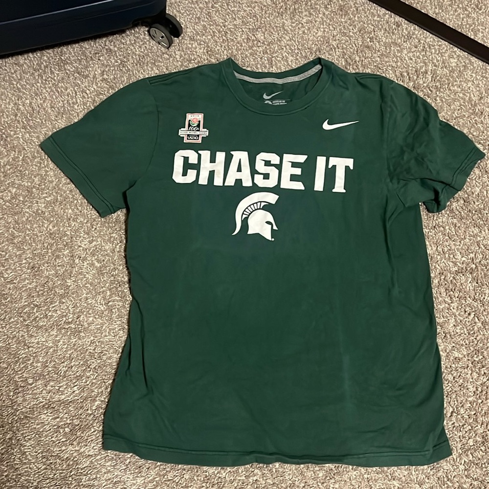 Michigan State 2014 Rose Bowl T shirt Nike